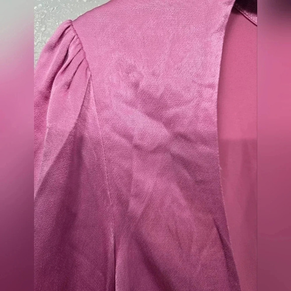 Bardot Louise Tie Top Vint Pink - Picture 5 of 11